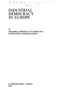 Industrial democracy in Europe
