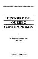 Histoire du Québec contemporain