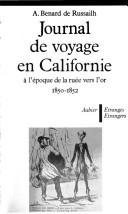 Journal de voyage en Californie à l'époque de la ruée vers l'or