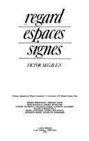 Regard, espaces, signes