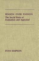 Reason over passion