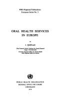 Oral health services in Europe
