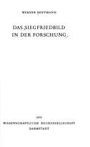 Das Siegfriedbild in der Forschung