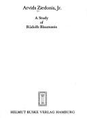 A study of Rūdolfs Blaumanis