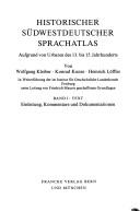 Historischer südwestdeutscher Sprachatlas
