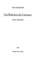 Die Wahrheit der Literatur