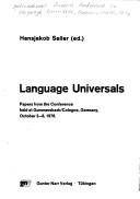 Language universals