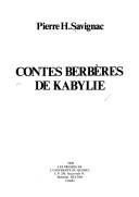 Contes berbères de Kabylie