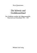 Die Schweiz und Grossdeutschland