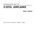 Introduction to V/STOL airplanes