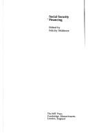 Social security financing