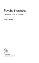 Psycholinguistics