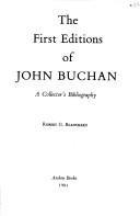 The first editions of John Buchan