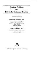 Practical problems of a private psychotherapy practice