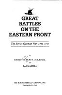 Great battles on the eastern front