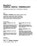 Boucher's clinical dental terminology