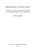 Measurement in contract control