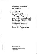 Man and environment in Eastern Timor