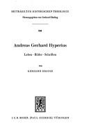 Andreas Gerhard Hyperius