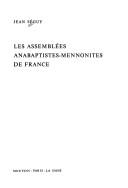 Les assemblées anabaptistes-mennonites de France