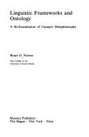 Linguistic frameworks and ontology