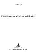 Zum Gebrauch des Konjunktivs in Briefen