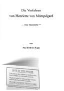 Die Vorfahren von Henriette von Mömpelgard