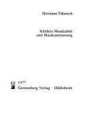Schillers Musikalität und Musikanschauung