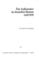 Der Aussenseiter im deutschen Roman nach 1945