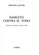 Panfleto Contra El Todo