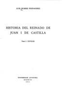 Historia del reinado de Juan I de Castilla