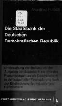 Die Staatsbank der Deutschen Demokratischen Republik