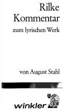 Rilke-Kommentar zum lyrischen Werk