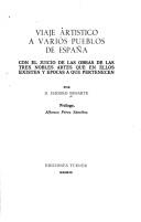 Viaje artístico a varios pueblos de España