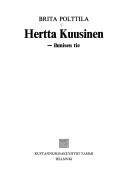 Hertta Kuusinen, ihmisen tie
