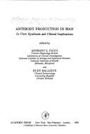 Antibody production in man
