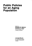 Public policies for an aging population