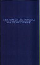 Über Finanzen und Monopole im altenGriechenland