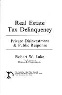 Real estate tax delinquency