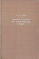 System of ethical life (1802/3) and first Philosophy of spirit (part III of the System of speculative philosophy 1803/4)