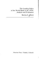 The lending policy of the World Bank in the 1970s