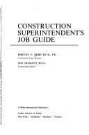 Construction superintendent's job guide