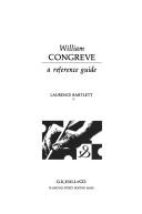 William Congreve, a reference guide