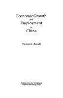 Economic growth and employment in China