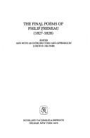 The final poems of Philip Freneau