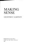 Making sense