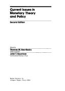 Current issues in monetary theory and policy