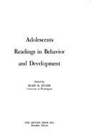 Adolescents: readings in behavior and development