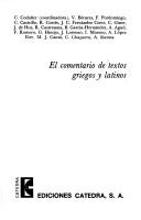 El Comentario de textos griegos y latinos