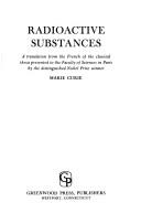 Recherches sur les substances radioactives